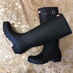 Tall Black HUNTER Rainboots